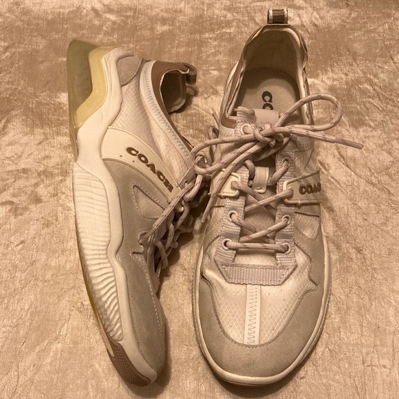 COACH CITYSOLE SUE RUNNER - Picture 1 of 8
